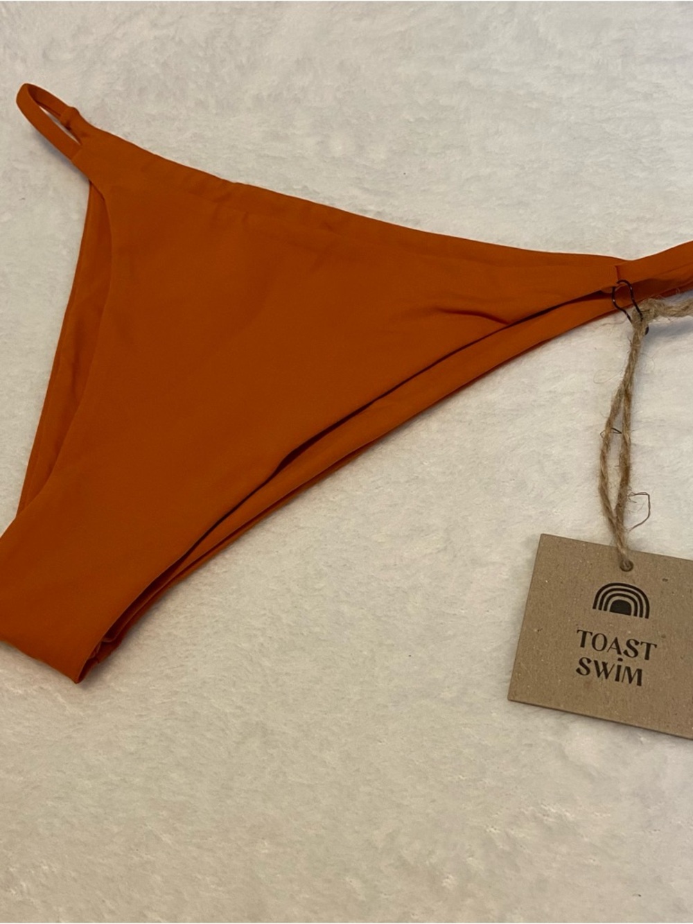 NWT Toast Swim Rust Orange Bikini Bottom - Picture 2 of 7